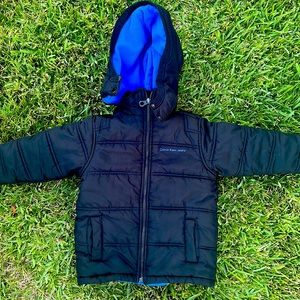 Jacket for kids. Black size medium cozy